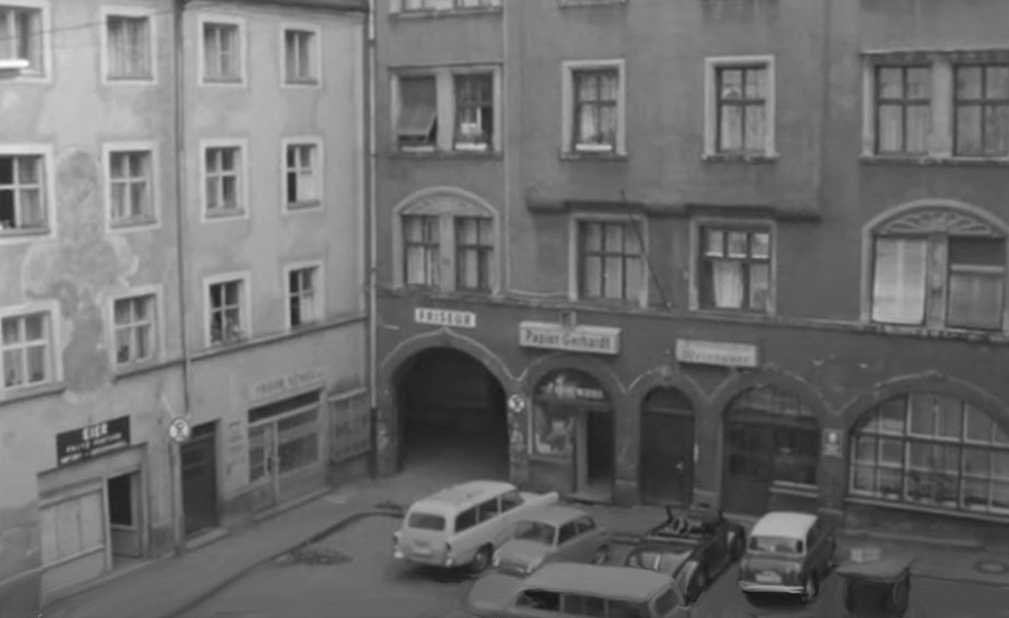 Außenbereich des Restaurants Zum Alten Markt in München